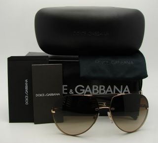 Authentic Dolce Gabbana Sunglass DG 2083 02 13 New