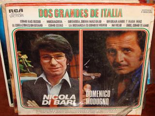 Nicola Di Bari Domenico Modugno Dos Grandes de Italia