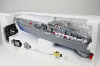  19 7in RC Radio Control Warship Destroyer Model Boat Twin Motor