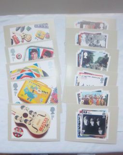 Royal Mail Beatles Stamps Postcards Presentation Pack