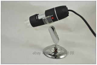 New USB Digital Microscope Magnifier Loupe Camera 8 LED