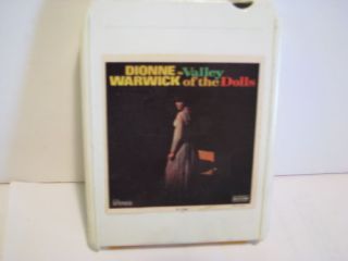 Dionne Warwick Valley of The Dolls 8 Track Tape Tested
