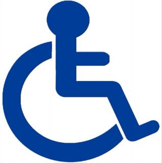 Disabled Sticker Wheelchair Mobility Car Disability B