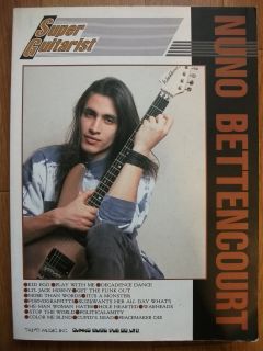 Nuno Bettencourt Super Guitarist Japan Guitar Score Tab
