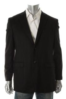 Donald J Trump New Black Cashmere Long Sleeve Lined Button Front