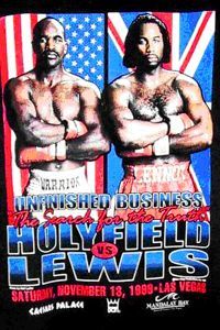 Don King Productions The general consensus was that Holyfield, left