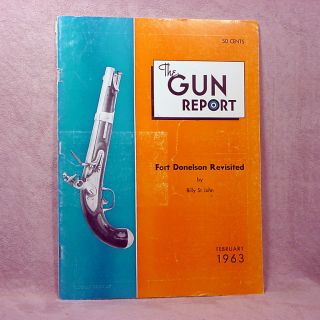 Gun Report February 1963 Fort Donelson Revisited Pyrites Lock