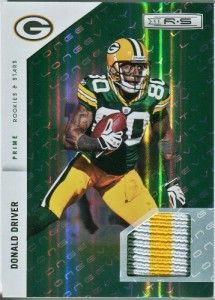 Donald Driver 07 85 3 Color Game Used Jersey 2011 Panini R s Green Bay
