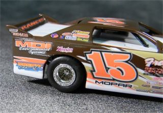 64 Dirt Late Model Beadlock Upgrade for ADC Diecast