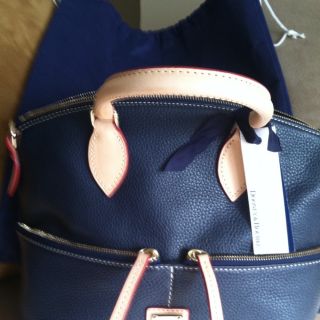  Real Dooney Bourke Leather Handbag