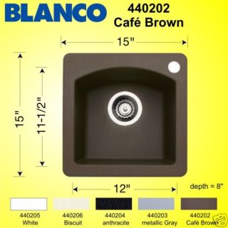 Blanco Sink 440202 Diamond Bar Sink Silgranit 511 639