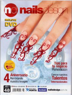 Organic Nail Products Revista Uñas Y Diseños 48 Y DVD