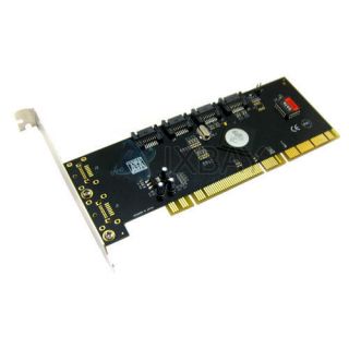 PCI Controller 4 Ports 64 Bits PCI x SATA II RAID Cards