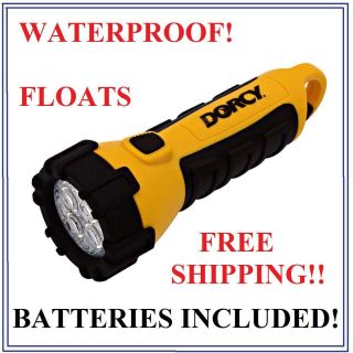  LED Carabineer Floating Waterproof DORCY flash light CLIP