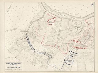 Battle of Fort Donelson Tennessee 6 Genuine Vintage West Point Maps