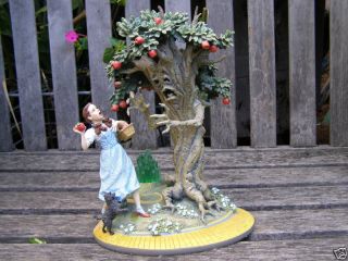 RARE Franklin Mint Dorothy Tree Wizard of oz Sculpture