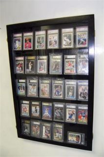 Card Display Case 30 Deep for Graded Cards Beckett