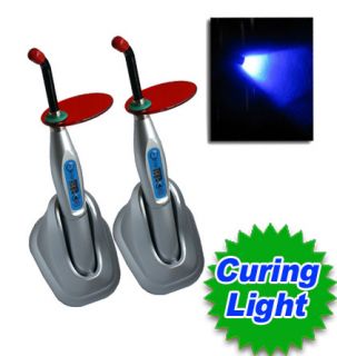 2X Dental Dentist Wireless Cordless LED Curing Light Curing Lamp Sale