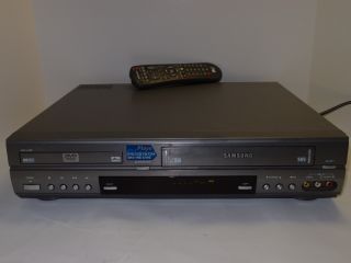 Samsung DVD V1000 VCR DVD CD MP3 Player VHS Recorder Dual Deck Combo