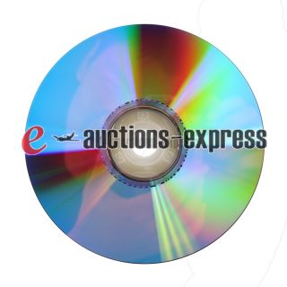 100 Pack HP Lightscribe 16x DVD R Blank DVDR Media Disc