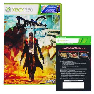 DMC Devil May Cry 2013 Xbox 360 Game with 3 Bonus DLC Brand New Region