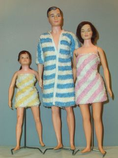 Vintage Remco Littlechap Doll Family Dr John Judy Libby Lot