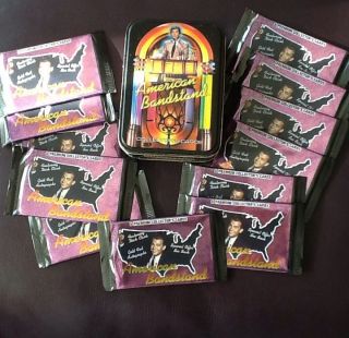 Dick Clarks American Bandstand Collectors Cards and Tin New Packages