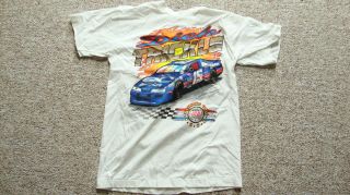 Vtg 80s Dick Trickle Fan Club NASCAR T Shirt Medium
