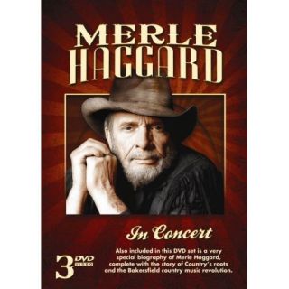 Merle Haggard in Concert 3 DVD Set with Documentary