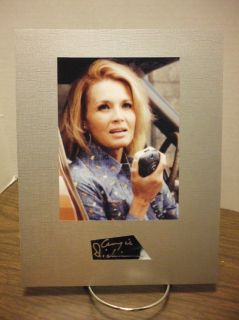 Angie Dickinson Autograph Police Woman Display Signed Signature COA