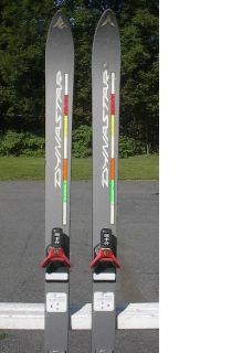  alpine downhill skis. Measures 54 longall original. The skis