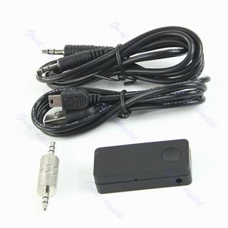 Wireless Car Bluetooth 3 5mm Stereo Audio Music MP3 Receiver A2DP for