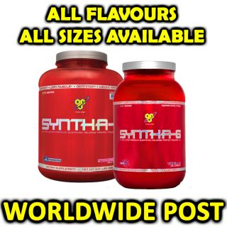 BSN Syntha 6 Six Whey Protein Powder Shake Drink Drinks