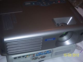 EPSON POWERLITE 61 DIGITAL HOME THEATER PROJECTOR 60 or better left on