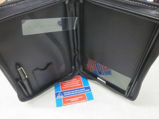 Deluxe 61080 Log Book Cover for Truck Drivers Zipper Pen Card Holder