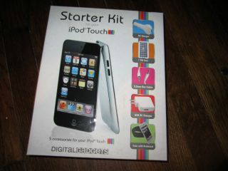 STARTER KIT  FOR IPOD TOUCH  DIGITAL GADGETS 5 ACCESSORIES FOR IPOD