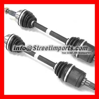  B16A B18C Civic Del Sol Pair Axles Driveshafts ABS or Non ABS 250 whp