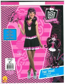 Monster High Fear Squad Costume Girl’s Medium Size 8 10 Licensed