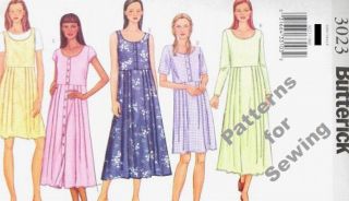 butterick pattern misses easy dress sizes 6 8 and 10 new this pattern
