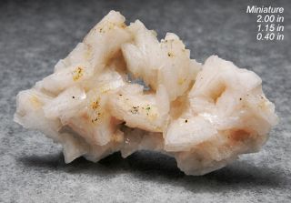 Dolomite and Minor Chalcopyrite Morocco Minerals Crystals Gems Rocks