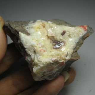 Red Cinnabar Crystal on Dolomite Specimen CBGZ2IF0530