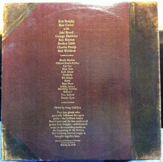 Eric Dolphy Ron Carter Magic 2 LP Mint P 24053 Vinyl 1975 Record