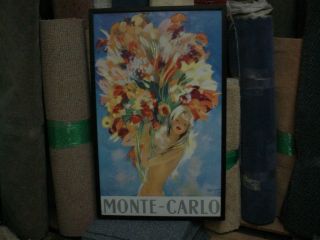 Jean Gabriel Domergue Monte Carlo Framed Print