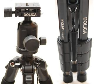 Dolica 65 Proline GX650B204 Aluminum DSLR Camera Photo Tripod with