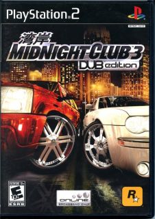 Midnight Club 3 DUB Edition (Sony PlayStation 2, 2005)  USED