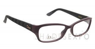 NEW Christian Dior Eyeglasses CD 3235 PLUM KEW CD3235 53MM AUTH