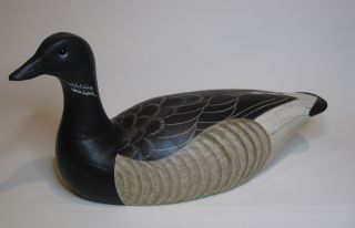 Roe Terry Duc Man Brant Hand Carved Wooden Duck Decoy Chincoteague