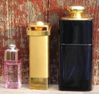 Lot of 3 Estate Used Christian Dior Perfume Bottles 2 Addict Hypnotic
