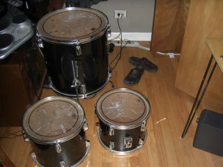 DW PDP EZ Drums 12 and 13 inch tom toms, Birch shells