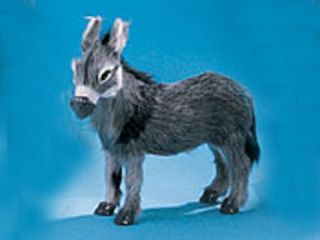 medium standing donkey collectible figurine statue